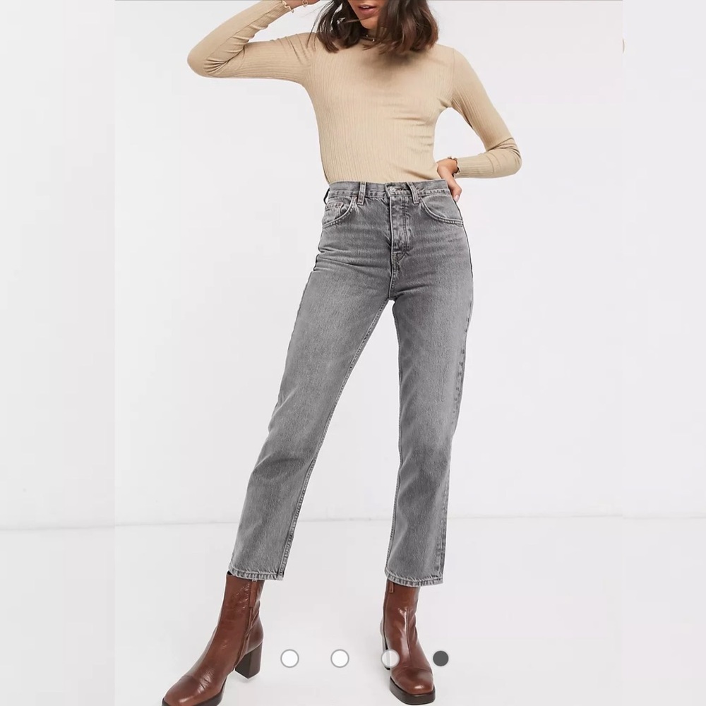 Topshop Editor Straight Leg Jeans